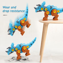 Load image into Gallery viewer, DIY Disassembly Assembly Dinosaur Egg Toy Set Screw Nut Combination Assembling Dinosaur Model Educational Toy for Children Kids Gift
