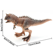Load image into Gallery viewer, 15cm Dinosaur Model Toy Jurassic World Simulation Dino Toys Kids Children Dinosaur Cognition Model Collection Tyrannosaurus Raptor Triceratops Ankylosaur Stegosaurus Gift
