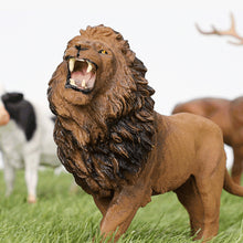 Load image into Gallery viewer, Simulation Wild Animal Model Africa Animal Elephant Lion Giraffe Bear Action Figures Wildlife Hippo Zebra Crocodile Figurines Kids Eductional Toy Gifts
