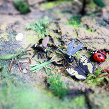 Load image into Gallery viewer, 6pcs/set Simulation Insect Model Mini Insect Butterfly Ladybug Spider Kids Educational Toys Action Figures Insect Model Collection Gifts
