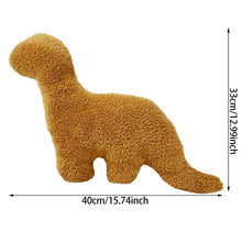 Load image into Gallery viewer, Plush Nugget Pillow Dinosaur Chicken Nugget Plush Toy Cartoon Dinosaur Stuffed Animal Toys Kids Babay Gifts
