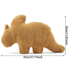 Load image into Gallery viewer, Plush Nugget Pillow Dinosaur Chicken Nugget Plush Toy Cartoon Dinosaur Stuffed Animal Toys Kids Babay Gifts
