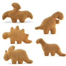 Load image into Gallery viewer, Plush Nugget Pillow Dinosaur Chicken Nugget Plush Toy Cartoon Dinosaur Stuffed Animal Toys Kids Babay Gifts

