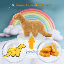 Load image into Gallery viewer, Plush Nugget Pillow Dinosaur Chicken Nugget Plush Toy Cartoon Dinosaur Stuffed Animal Toys Kids Babay Gifts
