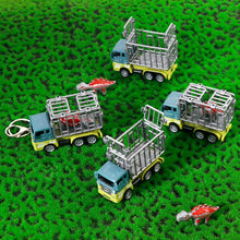 Load image into Gallery viewer, Alloy Dinosaur Car Toy Pull Back Cars Dino Truck Keyring Simulation Dinosaur Model Engineering Car Toy Key Chain Mini Dinosaur Toys for Kids Birthday Christmas Gifts
