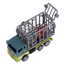 Load image into Gallery viewer, Alloy Dinosaur Car Toy Pull Back Cars Dino Truck Keyring Simulation Dinosaur Model Engineering Car Toy Key Chain Mini Dinosaur Toys for Kids Birthday Christmas Gifts
