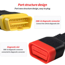 Load image into Gallery viewer, 36cm/60cm ELM327 OBD2 Extended Adapter 16 Pin Male To Female Connector OBDII Extension Cable OBD2 Diagnostic
