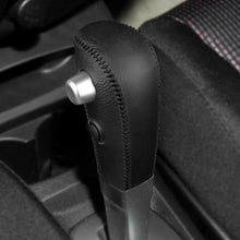Load image into Gallery viewer, Car Leather Gear Shift Knob Cover Gear Shift Cover Gear Knob Protection For Nissan Tiida Livina Sentra Sylphy Bluebird 2006-2010
