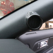 Load image into Gallery viewer, 2Pcs Car Interior A Pillar Door Audio Stereo Speaker Decoration Covers Trim Accessories For Ford Mustang 2015 - 2018
