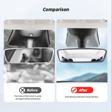 Load image into Gallery viewer, Car Rearview Mirror Protector Cover Silicone Edge Frame Protect Case Screen Accessories For Tesla Model 3/Y 2020 - 2023
