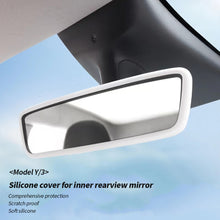 Load image into Gallery viewer, Car Rearview Mirror Protector Cover Silicone Edge Frame Protect Case Screen Accessories For Tesla Model 3/Y 2020 - 2023
