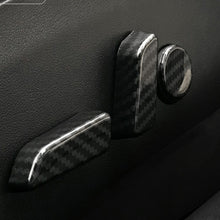 Load image into Gallery viewer, 6Pcs Car Interior Seat Adjustment Button Cover Protector Decoration Trim Sticker Accessories For Tesla Model 3 Y 2016 - 2023
