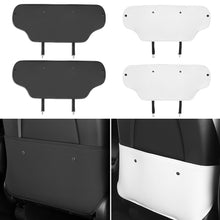 Load image into Gallery viewer, 2Pcs Car Interior Seat Back Anti Kick Pad Protector Child Anti Dirty Leather Styling Accessories Decoration For Tesla Model 3 model Y
