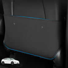 Load image into Gallery viewer, 2Pcs Car Interior Seat Back Anti Kick Pad Protector Child Anti Dirty Leather Styling Accessories Decoration For Tesla Model 3 model Y
