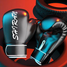 Load image into Gallery viewer, 1 Pair Full Finger Boxing Gloves Adults Children Sanda Boxing Gloves Combat Free Combat Training Equipment Hand Protective Device
