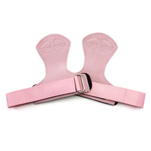 Load image into Gallery viewer, 1 Pair Heart Of Cow Leather Hard Pull Belt For Female Dumbbell Horizontal Bar Equipment Weight Lifting Grip Belt Anti-Slip Anti-Wear Anti-Callus Wrist Auxiliary Band
