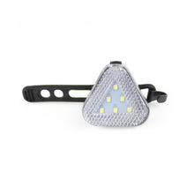 Load image into Gallery viewer, 1PC Creative Triangle Bicycle Taillight 6LED IPX3 Motorcycle Electric Vehicle Night Riding Warning Light Riding Equipment
