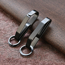 Load image into Gallery viewer, 1PC Stainless Steel Men Waist Hanging Car Key Chain Large Size Belt Buckle Outdoor Tactical Buckle
