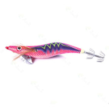 Load image into Gallery viewer, 1PC 14CM/20G Long Cast noctilucence Wood Shrimp Bait Ice Silk Shrimp Hard Bait Double Squid Hook Road Bait 3.5#
