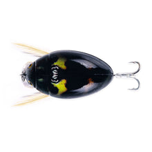 Load image into Gallery viewer, 1PC 3.8CM/4G Artificial Ladybug Bait Insect Floating Surface System Lure Bionic Bait For Bass Warping Mouth Blood Groove Hook 8#
