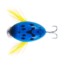 Load image into Gallery viewer, 1PC 3.8CM/4G Artificial Ladybug Bait Insect Floating Surface System Lure Bionic Bait For Bass Warping Mouth Blood Groove Hook 8#

