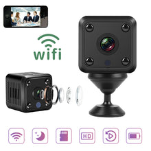 Load image into Gallery viewer, X6 Mini IP Camera WiFi Sports Camera HD 1080P Wireless Security Surveillance Built-in Battery Night Vision Smart Home Micro Cam
