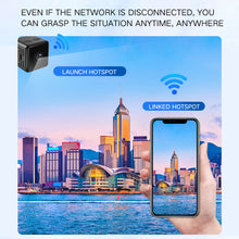 Load image into Gallery viewer, X6 Mini IP Camera WiFi Sports Camera HD 1080P Wireless Security Surveillance Built-in Battery Night Vision Smart Home Micro Cam
