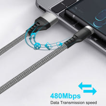 Load image into Gallery viewer, Extended USB TYPE-C Cable Braided Data Cable for Samsung Huawei Xiaomi Switch Sony PS5 TYPE-C 8m 5m 3m 2m 1.5m 1m Cable
