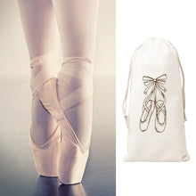 Load image into Gallery viewer, 13X27CM Large Capacity Children's Ballet Shoes Storage Bag Double Drawstring Mobile Phone Dance Supplies Storage Bag Gift Bag
