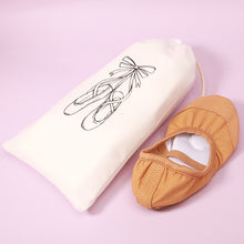 Load image into Gallery viewer, 13X27CM Large Capacity Children's Ballet Shoes Storage Bag Double Drawstring Mobile Phone Dance Supplies Storage Bag Gift Bag
