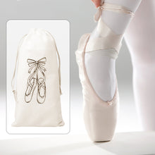 Load image into Gallery viewer, 13X27CM Large Capacity Children's Ballet Shoes Storage Bag Double Drawstring Mobile Phone Dance Supplies Storage Bag Gift Bag
