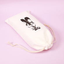 Load image into Gallery viewer, 13X27CM Large Capacity Children's Ballet Shoes Storage Bag Double Drawstring Mobile Phone Dance Supplies Portable Storage Package Flannel Gift Bag
