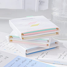Load image into Gallery viewer, 1Pc Creative Cute Sticky Notes Student Message Notepaper Ins Sticky Foldable Sticky Notes Memo Pad Stationery
