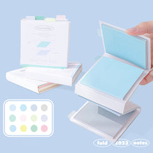 Load image into Gallery viewer, 1Pc Creative Cute Sticky Notes Student Message Notepaper Ins Sticky Foldable Sticky Notes Memo Pad Stationery
