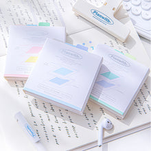 Load image into Gallery viewer, 1Pc Creative Cute Sticky Notes Student Message Notepaper Ins Sticky Foldable Sticky Notes Memo Pad Stationery
