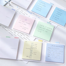 Load image into Gallery viewer, 1Pc Creative Cute Sticky Notes Student Message Notepaper Ins Sticky Foldable Sticky Notes Memo Pad Stationery
