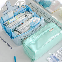 Load image into Gallery viewer, 1Pc Creative Three-dimensional Multi-layer Pencil Case Students Large-capacity Foldable Pencil Bag Stationery Bag Cosmetic Bag
