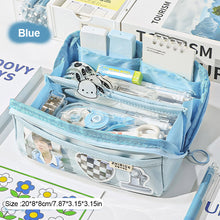 Load image into Gallery viewer, 1Pc Creative Three-dimensional Multi-layer Pencil Case Students Large-capacity Foldable Pencil Bag Stationery Bag Cosmetic Bag
