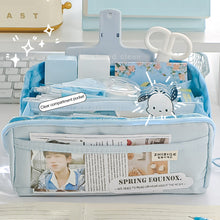 Load image into Gallery viewer, 1Pc Creative Three-dimensional Multi-layer Pencil Case Students Large-capacity Foldable Pencil Bag Stationery Bag Cosmetic Bag
