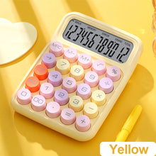 Load image into Gallery viewer, 12 Digits Candy Style of Calculator Large Display Mechanical Round Button Study Student Office Fashion Stationery
