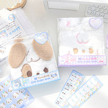 Load image into Gallery viewer, Cute Plush Notebook For Girls Furry Cats Notebook Loose-leaf Binder Daily Planner Journal Book Note Pad Stationery
