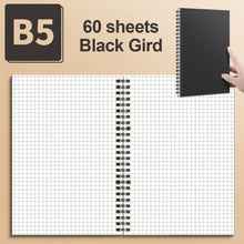 Load image into Gallery viewer, B5 Spiral Book Coil Notebook To-Do Lined Paper Journal Diary Sketchbook For School Supplies Stationery

