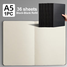 Load image into Gallery viewer, A5 Notebook To-Do Lined Paper Journal Diary Sketchbook Kraft Paper Daily Book Portable Notebook For School Supplies Stationery
