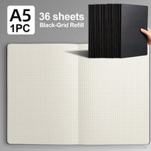 Load image into Gallery viewer, A5 Notebook To-Do Lined Paper Journal Diary Sketchbook Kraft Paper Daily Book Portable Notebook For School Supplies Stationery
