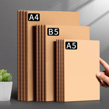 Load image into Gallery viewer, B5 Notebook To-Do Lined Paper Journal Diary Sketchbook Kraft Paper Daily Book Portable Notebook For School Supplies Stationery
