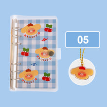 Load image into Gallery viewer, A6 Korean Kawaii Journal Notebook Loose-leaf Binder Bear Planner For Students Office School Supplies Notepad Stationery
