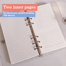 Load image into Gallery viewer, A6 Korean Kawaii Journal Notebook Loose-leaf Binder Bear Planner For Students Office School Supplies Notepad Stationery
