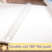 Load image into Gallery viewer, A5 Notebook To-Do Lined Paper Journal Diary Sketchbook Kraft Paper Daily Book Portable Notebook For School Supplies Stationery
