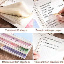 Load image into Gallery viewer, A5 Notebook To-Do Lined Paper Journal Diary Sketchbook Kraft Paper Daily Book Portable Notebook For School Supplies Stationery
