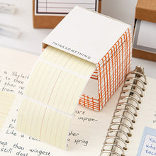 Load image into Gallery viewer, 100/250 Sheets Creative Pull-out Scroll Sticky Notes Index Stickers Planning todolist Memo School Office Tearable Note Paper Set
